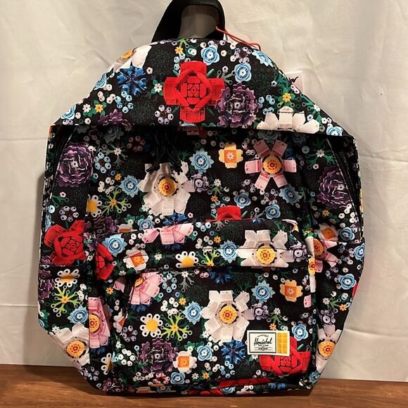 NWT Herschel x LEGO® Collection Classic™ XL Backpack Garden Floral - Picture 6 of 15